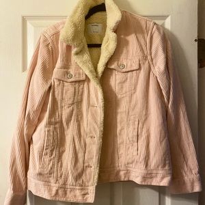 Pink Corduroy Jacket